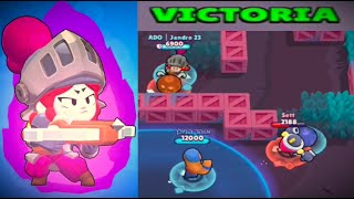 HIPERCARGA DE JESSIE + 24 MINUTOS DE VICTORIAS EN ROBO DE CALABAZA - Brawl Stars