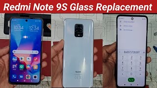 Redmi Note 9S Touch Glass Replacement || How to Note 9s first glass Change || By Rajpoot Mobile