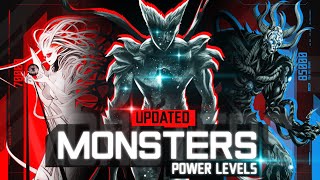 Monsters - One Punch Man [UPDATED] [POWER LEVELS] [60FPS] [SPOILERS]