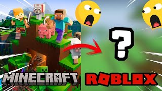 MINECRAFT EN ROBLOX ES...