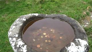 Tour of ancient Kilchiaran Chapel in the Rhinns area of whisky island Islay Argyll Scotland UK