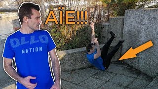 JE LOUPE TOUS MES MOUVEMENTS PARKOUR - CORRIGEZ-MOI