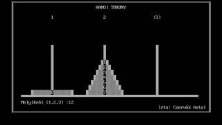 Hanoi torony (MS-DOS, 1993)