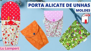 FIZ 18 EM UMA TARDE PARA ATENDER ENCOMENDA - PORTA ALICATE DE UNHAS - COM MOLDES EM PDF - Lu Lampert