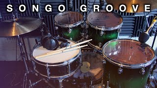 Songo Drum Kit Pattern - Free Groove Lesson - Rohan Bumbra