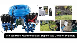 DIY Sprinkler System Installation: Step-by-Step Guide for Beginners ​⁠@thatlawndude