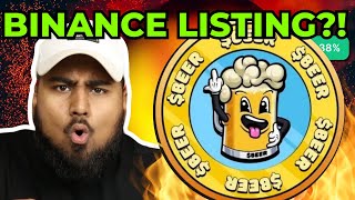 $BEER COIN IS EXPLODING!! BEER COIN BINANCE LISTING COMING NEXT?!