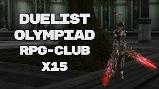 Duelist Olympiad. Rpg-club x15 | February 2023. 3-4 limits