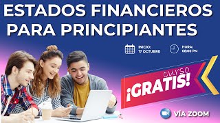 CURSO GRATIS ESTADOS FINANCIEROS PARA PRINCIPIANTES