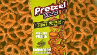 Pretzel Pzazz Spicy Dill Pickle Pretzel Tasting