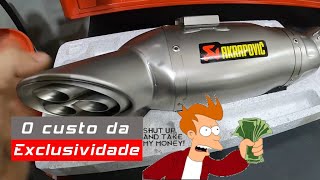 MP - É caro, mas vale a pena pela exclusividade e resultado final! "Akrapoviti"