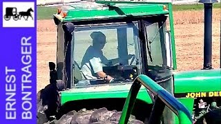 Amish Girl Farm Hand Likes John Deere Farming