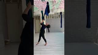 Aerial Yoga Bangalore: Aerial Yoga Classes & Certification Course Bangalore Indiranagar #Shorts 14