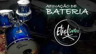 Como afinar a de Bateria #3 - Eliel Santos