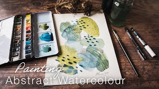 Watercolour and Pen | Painting Abstract Shapes