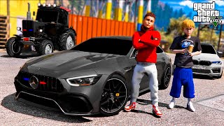 МОЙ ПЕРВЫЙ ЗАРЯЖЕННЫЙ ОПЕРСКИЙ MERCEDES GT63S! КУПИЛИ ТАЧКУ, КАК У WENGALBI! ШКОЛЬНЫЕ БУДНИ ГТА 5