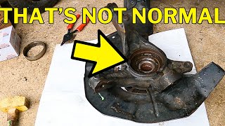 Customer Replaced  2 Wheel Bearings In ONE Thousand MILES  - Installation Error OR Bad Parts? LEXUS