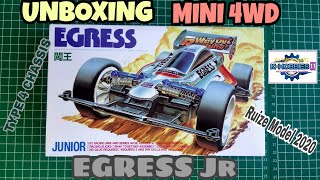 Unboxing Mini 4wd EGRESS Jr Ruize Rz Model Type 4 Chassis (Bootleg) [ミニ四駆]