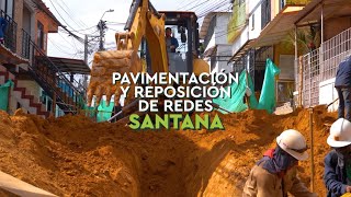 Los florideños de Santana ven cómo se materializa una de las obras más esperadas para su sector.