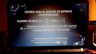 Video 4 (2/2) - Transferencia de calor - Sistemas concentrados