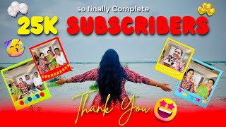 25k Youtube FamilyCelebration Party 🥳 | Thank you so much ☺️ For My Lovely YouTube Family😍#vlog