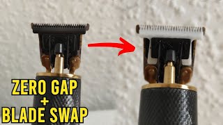 Kemei 1971 Zero Gap & Ceramic Blade Swap Tutorial