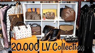 MY ENTIRE LOUIS VUITTON collection 2021 | bags, shoes and more