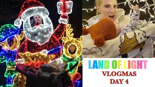 Land Of Lights, Light Show, Family Christmas Event 2022 | VLOGMAS