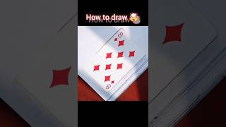 How to draw cards // Card drawing 🃏 #jocker #realistic #trending