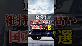 【驚愕！？】維持費が高すぎる国産車7選#車 #国産車 #車好き男子 #車好き女子 #車好きと繋がりたい #pr #ドライブ #維持費