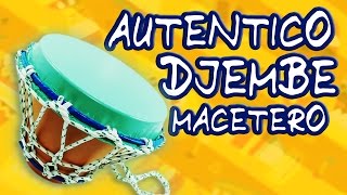 Auténtico Djembe Macetero | Te Digo Cómo