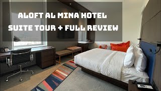 Aloft Al Mina Hotel Dubai One Bedroom Suite Tour