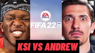 KSI plays FIFA against Andrew Schulz!