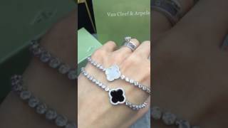 Браслеты Van Cleef серебро 925