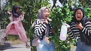 Terkejut dan Menangis !! Bushman Prank Scare Reaction 2024 !! Just For Laughs Gags !! Funniest Prank