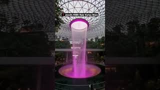 Visit Sg to see the Tallest Indoor Waterfall! #shorts #youtubeshorts #waterfall #trending #video