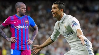 Cristiano Ronaldo vs Dani Alves en La Liga