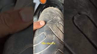 Ola electric tyre change #electricvehicle #automobile #ola #olaelectricscooter  #electriccar