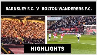 Barnsley fc v Bolton Wanderers Fc highlights #barnsleyfc #boltonwanderers  #football