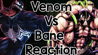 Venom VS Bane | Death Battle - Reaction