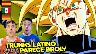 ESPAÑOLES REACCIONAN A DRAGON BALL Z LATINO 💥SUPER TRUNKS VS CELL PERFECTO💥