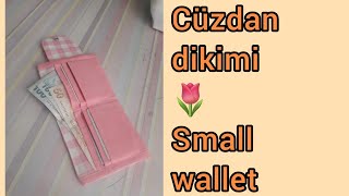 Cüzdan dikimi/small wallet diy