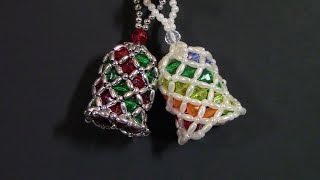 DIY Beaded Bells- A Twelve Ornament Challenge Piece