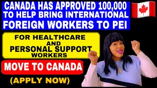 BREAKING NEWS!!! HEALTH CARE & SUPPORT WORKERS CAN MIGRATE TO CANADA IN 90 DAYS