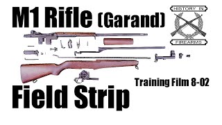 M1 Rifle (Garand) Field Strip (TF 8-02)