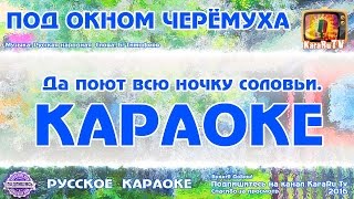 Караоке - "Под окном черёмуха" Русская народная песня