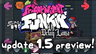 Friday Night Funkin': Vs. Delay Lama update v1.5 preview! (source code, new songs)