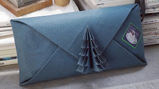 Gift Wrapping | 無盒子禮物包裝 + 聖誕禮物包裝折紙教學 ft. @todaynowind今日无风