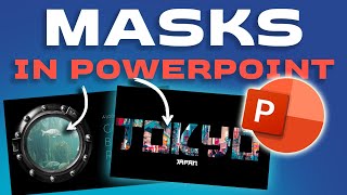 Create AMAZING SLIDES using MASKS in POWERPOINT! 😱