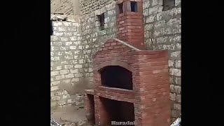 "Como HACER HORNO con CHIMENEA, Muy HERMOSO y FACIL de CREAR"